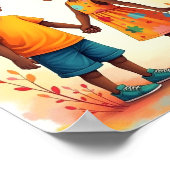 自閉症 ポスター (角)