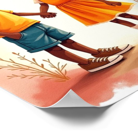 自閉症 ポスター (角)