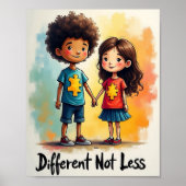 自閉症 ポスター (正面)