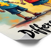 自閉症 ポスター (角)