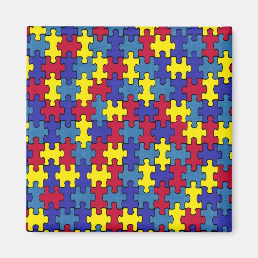 自閉症 マグネット (正面)