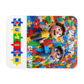 自閉症 マグネット (横)