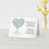 自閉症・マザーズデイカード 神経発達障害 自閉症スペクトラム カード (黄色い花)