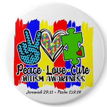 自閉症：丸ボタン