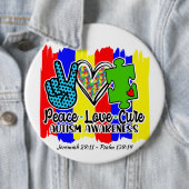 自閉症：丸ボタン 缶バッジ (インサイチュ)