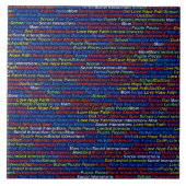 自閉症 – 保このデザインまたは独自の作成 タイル (正面)