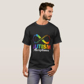 自閉症 受容 Tシャツ 無限大記号 (正面フル)