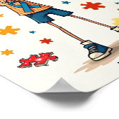 自閉症/最初に神を求める ポスター (角)