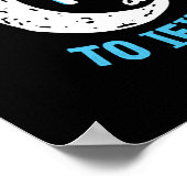 自閉症 – 月に自閉症の人が大好き ポスター (角)