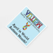 自閉症 – 標準昼食会 スタンダードランチョンナプキン (角)