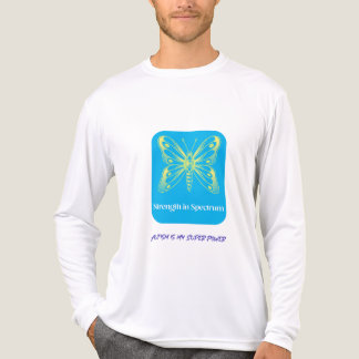 自閉症:私の超大国 トライブレンドTシャツ