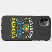 自閉症、自閉症おばあちゃん誇りを持ったに関する認識度を上げる Case-Mate iPhoneケース (裏面(横))