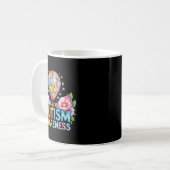 自閉症 awareness  コーヒーマグカップ (正面左)