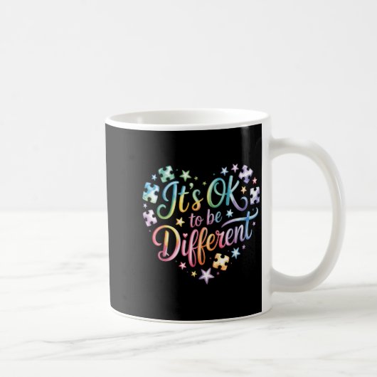 自閉症 awareness 自閉症 コーヒーマグカップ (右)