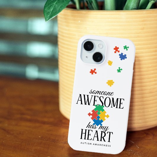 自閉症 awareness 誰かが私の心を持っている Case-Mate iPhoneケース