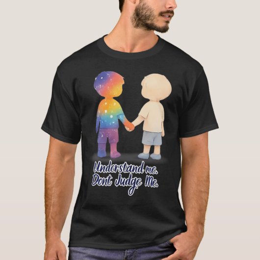 自閉症 Awareness Support And Tシャツ (正面)