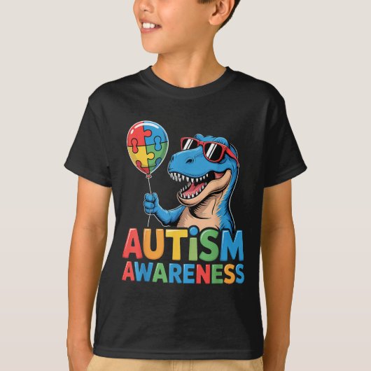 自閉症 awareness tシャツ (正面)