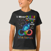 自閉症 Tシャツ (正面)