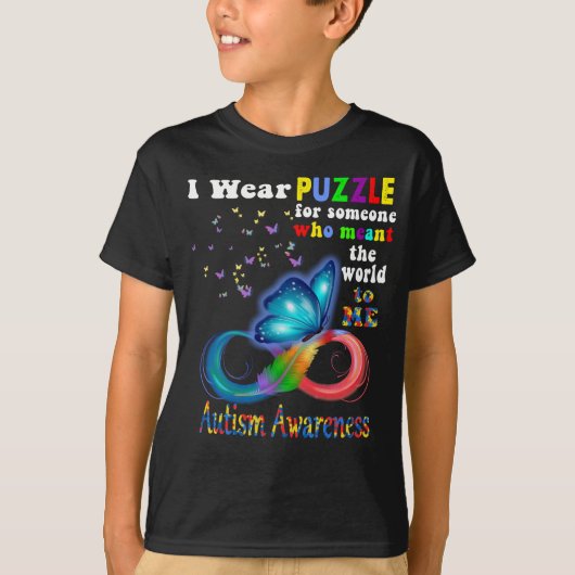 自閉症 Tシャツ (正面)