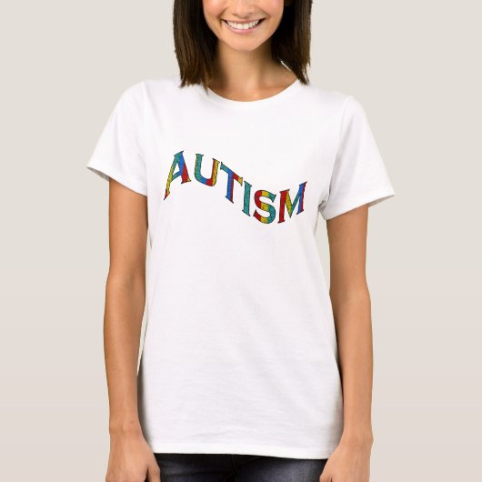 自閉症 Tシャツ (正面)