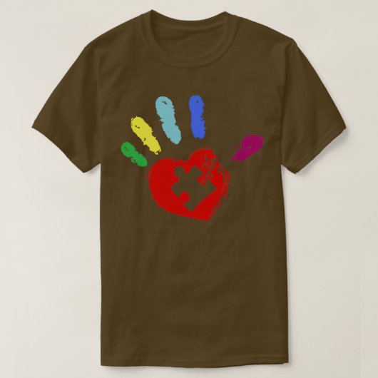 自閉症 Tシャツ (デザイン正面)