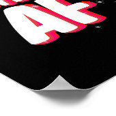 自閉症Af_自閉症意識 ポスター (角)