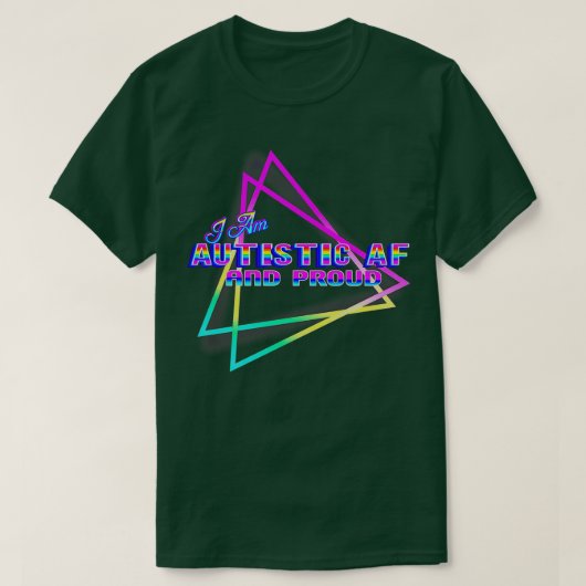 自閉症AF 1 Tシャツ (デザイン正面)