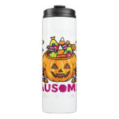 自閉症ASD認識度ハロウィーン非言語的トリックまたは タンブラー (正面)