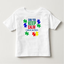 自閉症Calm# _トドラージャージ素晴らしーTシャツ