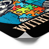 自閉症Emと自閉症ミームルーン ポスター (角)