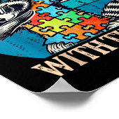 自閉症Emと自閉症ミームルーン ポスター (角)