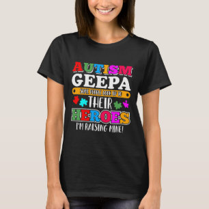 自閉症Geepa人々は彼らのヒーローを見上げる自閉症Su Tシャツ