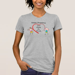 自閉症Tシャツ Tシャツ