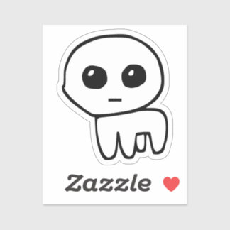 自閉症TBHクリーチャー自閉症の動物 シール