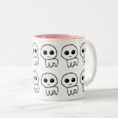 自閉症TBHクリーチャー自閉症の動物 ツートーンマグカップ (正面右)