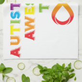 自閉的に素晴らし無限に キッチンタオル (折り畳み)