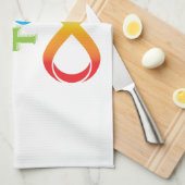 自閉的に素晴らし無限に キッチンタオル (四つ折り)