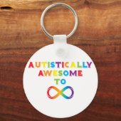 自閉的に素晴らし無限に キーホルダー (正面)