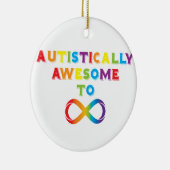 自閉的に素晴らし無限に セラミックオーナメント (右)