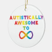 自閉的に素晴らし無限に セラミックオーナメント (左)