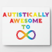 自閉的に素晴らし無限に フォトプラーク (正面)