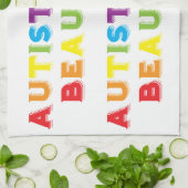 自閉的に美しい キッチンタオル (折り畳み)