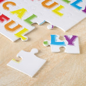 自閉的に美しい ジグソーパズル (側面)