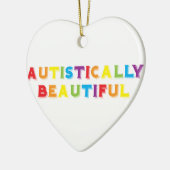 自閉的に美しい セラミックオーナメント (左)