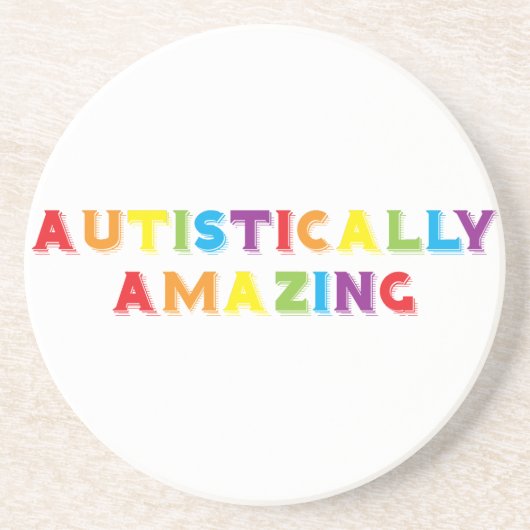 自閉的に驚く コースター (正面)