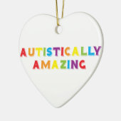 自閉的に驚く セラミックオーナメント (左)