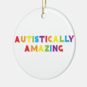 自閉的に驚く セラミックオーナメント (左)