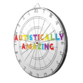 自閉的に驚く ダーツボード (正面右)