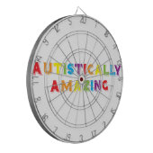 自閉的に驚く ダーツボード (正面左)