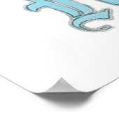 自閉的クリスマスポスター ポスター (角)